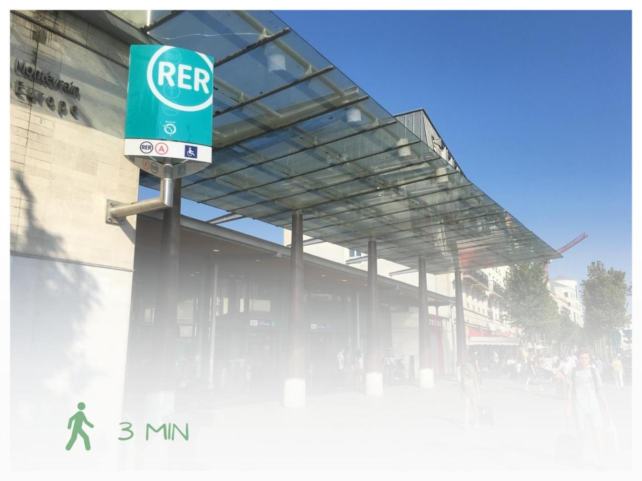 L'Organik Disney 7 Min Gare 5 Min Parking Prive Chessy (Seine-et-Marne) Exterior foto